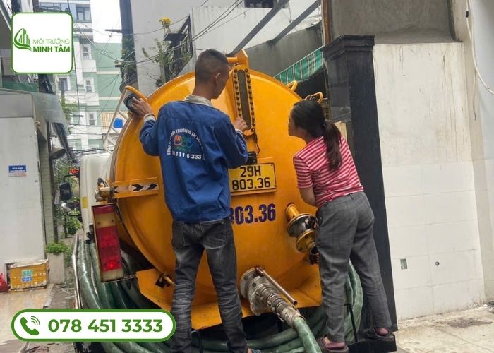 Hút hầm cầu tại Khánh Hòa bao nhanh - Báo Giá 2025 13 Dịch vụ hút hầm cầu tại Khánh Hòa Môi Trường Minh Tâm