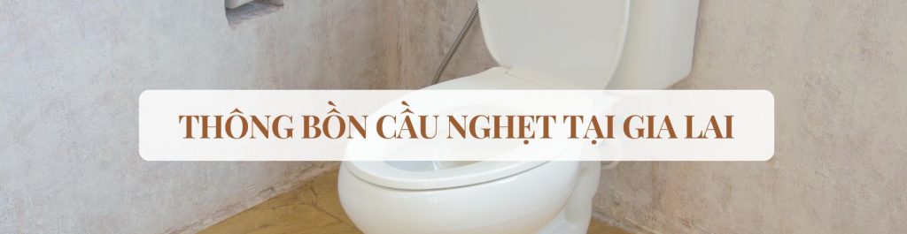 Thông bồn cầu nghẹt tại Gia Lai – Môi Trường Minh Tâm