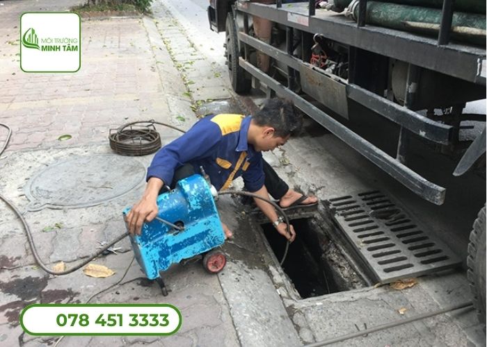 Thông cống nghẹt tại Bình Thuận Môi trường Minh Tâm