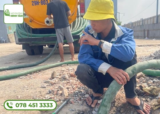 Dịch vụ Hút Bể Phốt tại Bắc Kạn- Môi Trường Minh Tâm