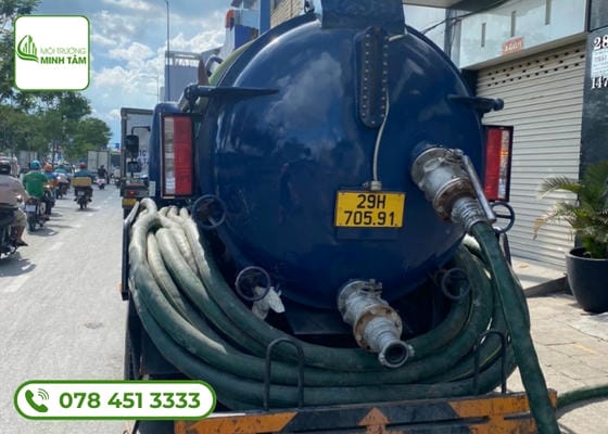 Dịch vụ Hút Bể Phốt tại Hà Nam - Môi Trường Minh Tâm