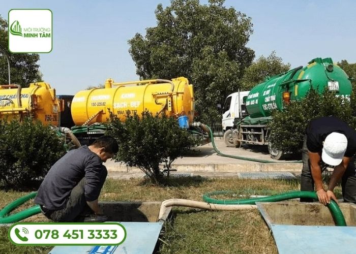Hút bể phốt tại Ba Vì giá rẻ, gọi có mặt trong 30 phút 20 Dịch vụ hút bể phốt tại Ba Vì Môi Trường Minh Tâm (7)