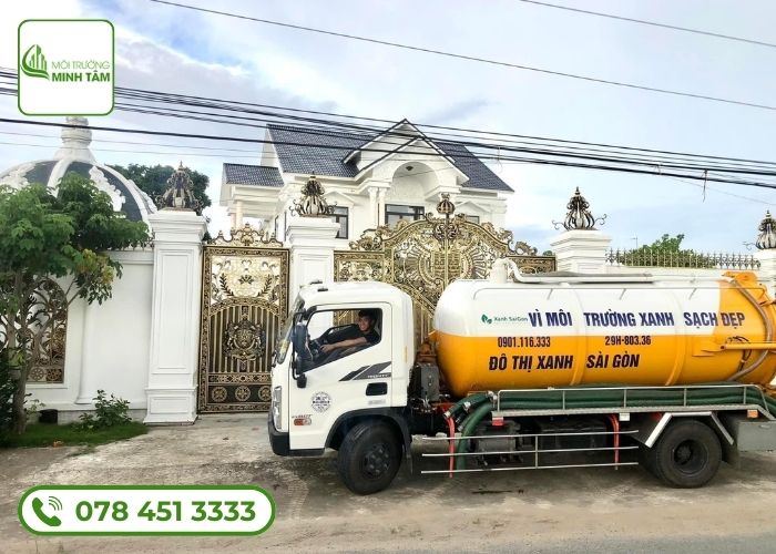 Hút bể phốt tại Ba Vì giá rẻ, gọi có mặt trong 30 phút 14 Dịch vụ hút bể phốt tại Ba Vì Môi Trường Minh Tâm