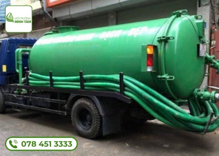 Dịch vụ hút bể phốt tại Chương Mỹ Môi Trường Minh Tâm (10)