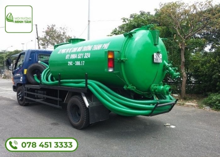 Hút bể phốt tại Phúc Thọ 300k/khối - Nhanh, Sạch, Uy tín 16 Dịch vụ hút bể phốt tại Phúc Thọ Môi Trường Minh Tâm (5)