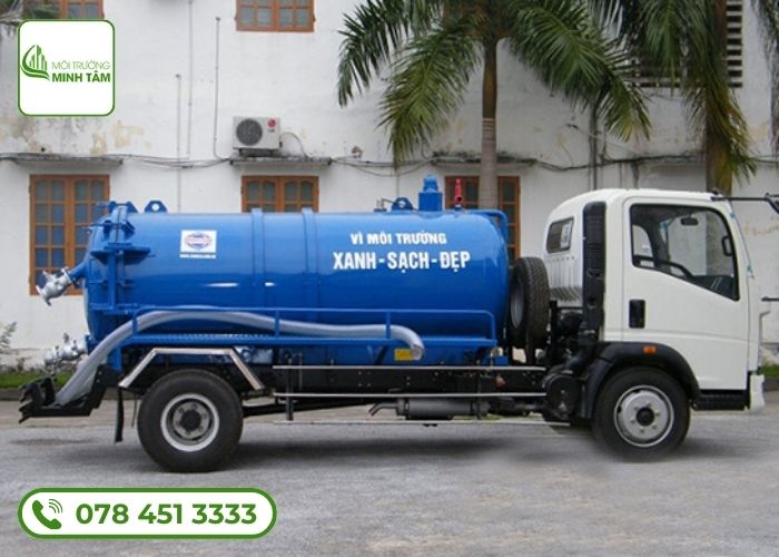 Hút bể phốt tại Phúc Thọ 300k/khối - Nhanh, Sạch, Uy tín 20 Dịch vụ hút bể phốt tại Phúc Thọ Môi Trường Minh Tâm (9)
