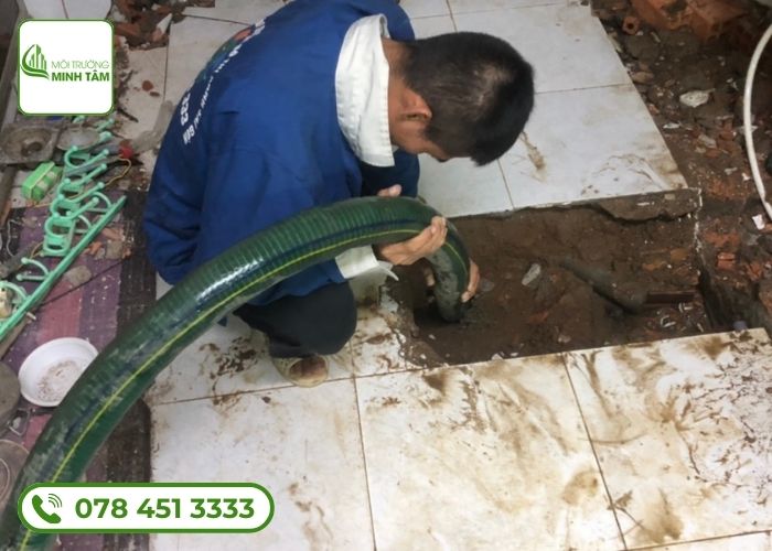 Hút bể phốt tại Phúc Thọ 300k/khối - Nhanh, Sạch, Uy tín 12 Dịch vụ hút bể phốt tại Phúc Thọ Môi Trường Minh Tâm