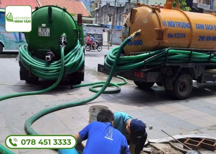 Hút bể phốt tại Thạch Thất - Sạch triệt để – Báo giá rõ ràng 22 Dịch vụ hút bể phốt tại Thạch Thất Môi Trường Minh Tâm (10)