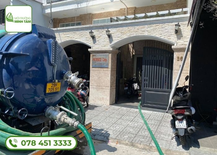 Hút bể phốt tại Thạch Thất - Sạch triệt để – Báo giá rõ ràng 13 Dịch vụ hút bể phốt tại Thạch Thất Môi Trường Minh Tâm