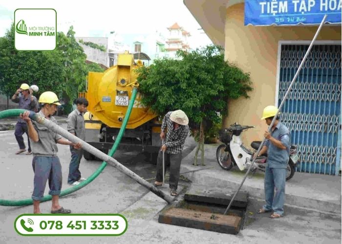 Đơn vị thông tắc cống tại Nam Định - Minh Tâm top 1 15 Thông tắc cống tại Nam Định Môi Trường Minh Tâm