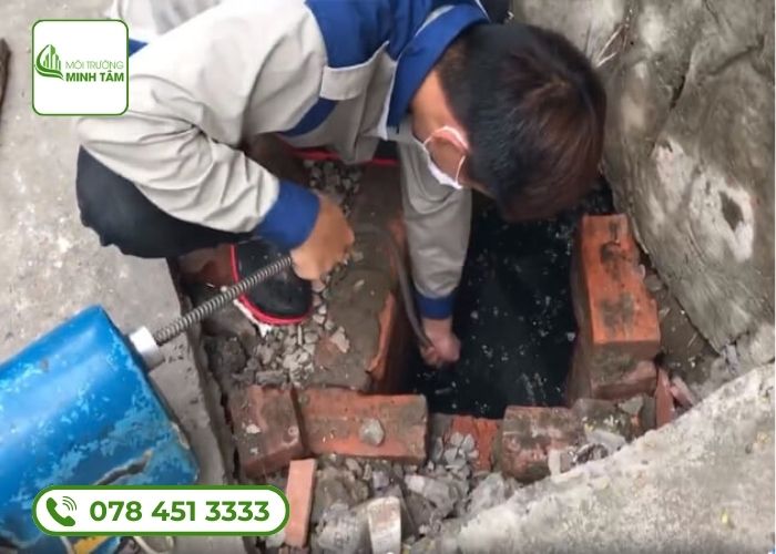 Thông tắc cống tại Thái Bình trọn gói chỉ từ 299K/M3 20 Thông tắc cống tại Thái Bình Môi Trường Minh Tâm