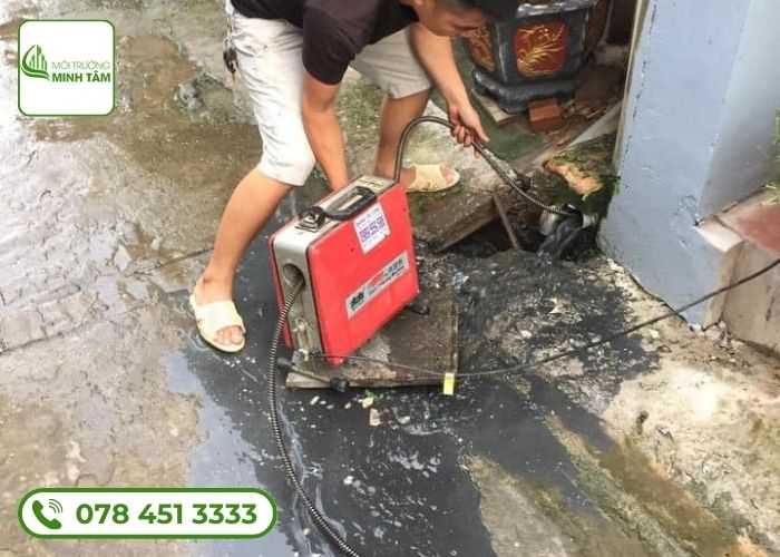 Dịch vụ thông tắc cống tại Quốc Oai Môi Trường Minh Tâm (12)