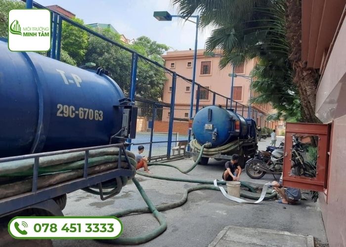 Hút Hầm Cầu Tại Quảng Nam, Thi Công Sạch 100% 22 Dịch vụ Hút Hầm cầu tại Quảng Nam - Môi Trường Minh Tâm