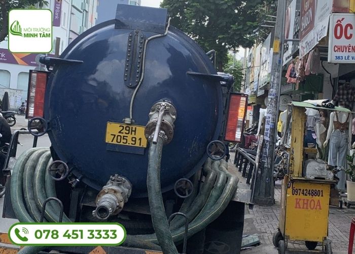 Hút Bể Phốt Tại Ninh Bình - LH 0784.51.3333 24 Dịch vụ Hút Bể Phốt tại Ninh Bình - Môi Trường Minh Tâm