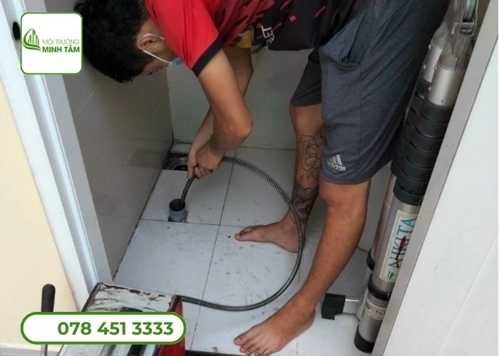 Thông cống nghẹt tại Trà Vinh Môi trường Minh Tâm