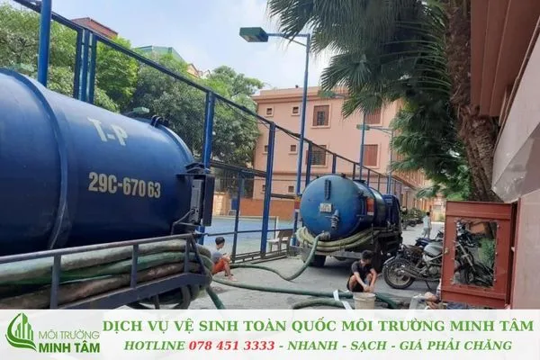 Hút Hầm Cầu Tại Châu Thành - Hút Sạch - Hút Đúng Giá 12 Quy trình hút hầm cầu tại Châu Thành chuyên nghiệp tại Minh Tâm