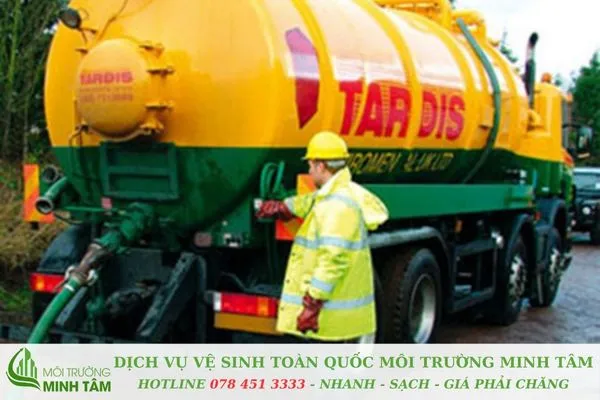 Cam kết dịch vụ từ Môi Trường Minh Tâm – Đơn vị hút hầm cầu Mộc Hóa uy tín, chuyên nghiệp