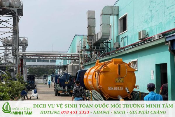 hút hầm cầu tại Tân An