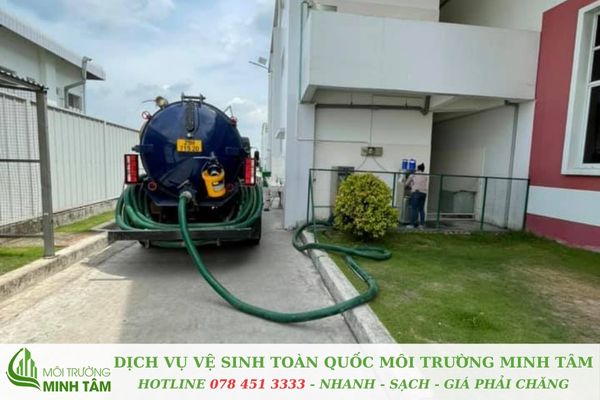 Bảng báo giá dịch vụ hút hầm cầu Môi Trường Minh Tâm