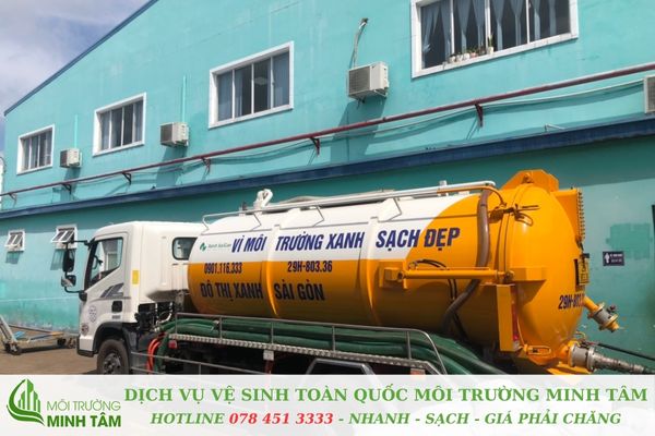 Ưu điểm khi chọn đơn vị hút hầm cầu Tân Trụ uy tín, chuyên nghiệp tại Môi Trường Minh Tâm