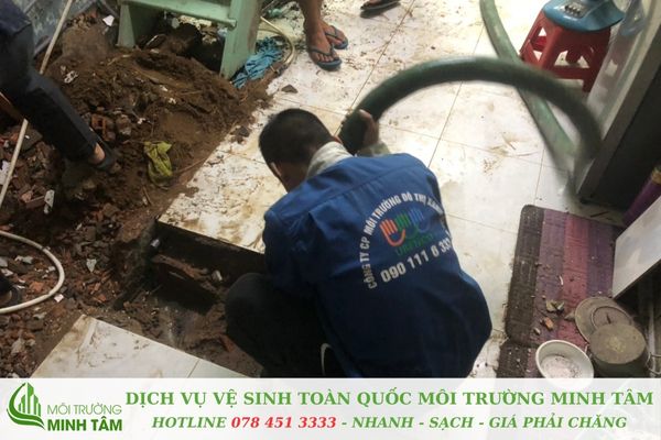 Quy trình dịch vụ hút hầm cầu Tân Trụ uy tín, chuyên nghiệp trong 6 bước