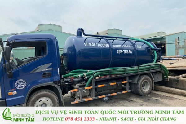 hút hầm cầu tại Thủ Dầu Một