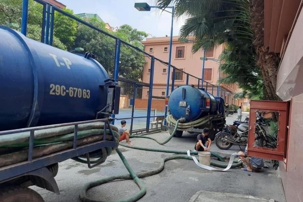 Hút hầm cầu tại Vĩnh Hưng 20P Có Mặt - Giá Siêu Rẻ