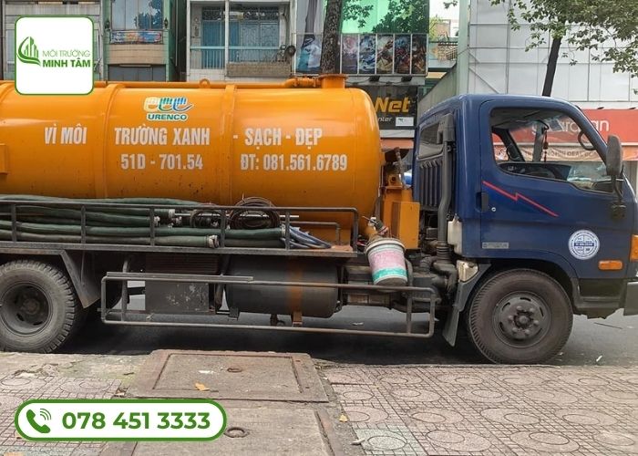 Dịch vụ Hút Hầm cầu tại Bạc Liêu - Môi Trường Minh Tâm