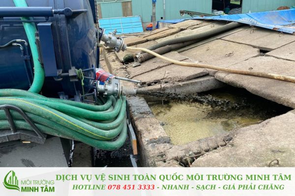 hút hầm cầu tại Bến Cầu