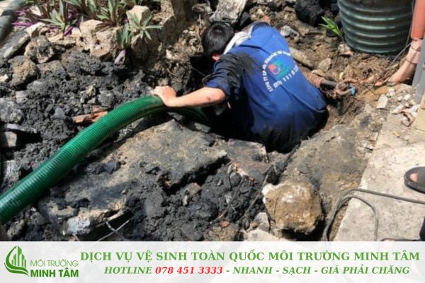 hút hầm cầu tại Bến Cầu