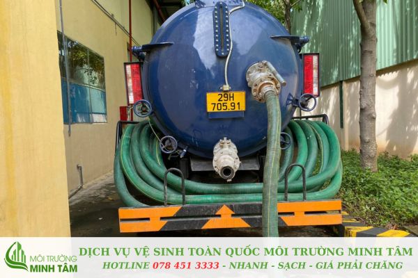 hút hầm cầu tại Châu Thành