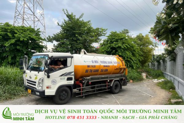 hút hầm cầu tại Bến Cầu