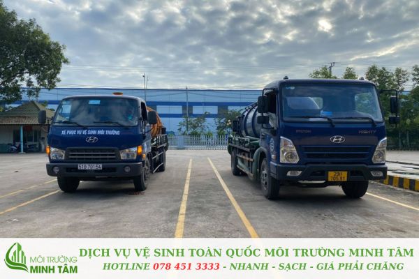 hút hầm cầu tại Châu Thành