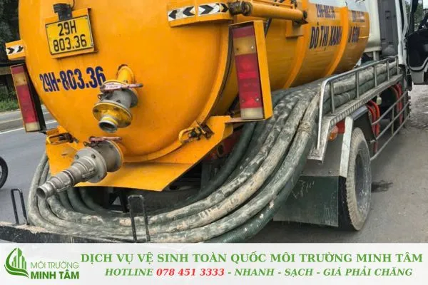 hút hầm cầu tại Bến Cầu