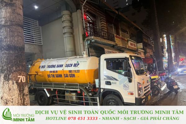 hút hầm cầu tại Bến Cầu