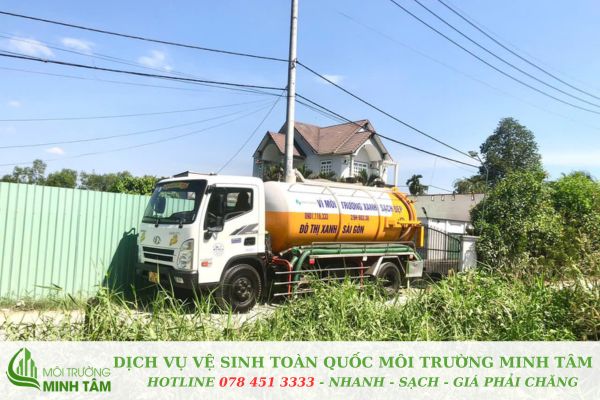 hút hầm cầu tại Bến Cầu