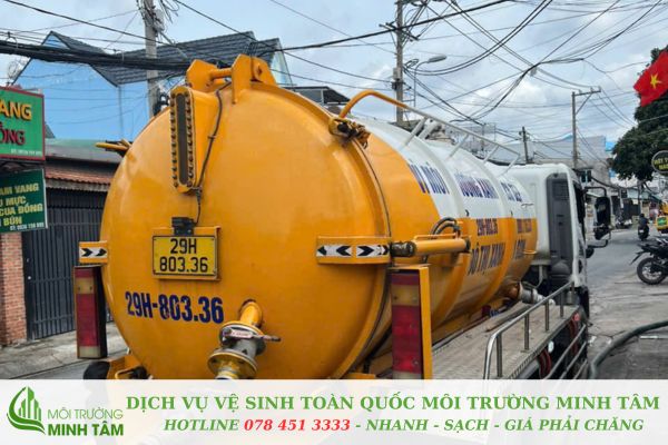 hút hầm cầu tại Bến Cầu