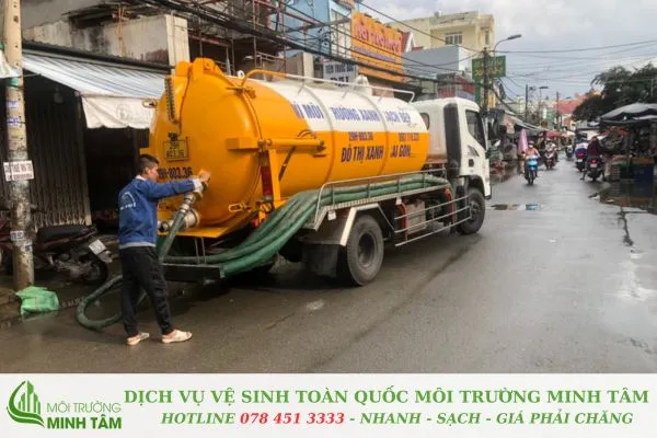 hút hầm cầu tại Biên Hòa