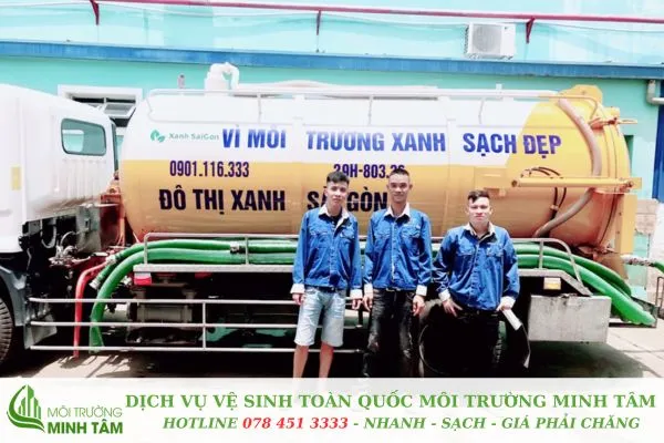 hút hầm cầu tại Biên Hoà