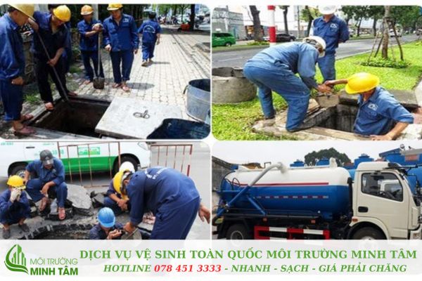 Hút hầm cầu tại Bình Long