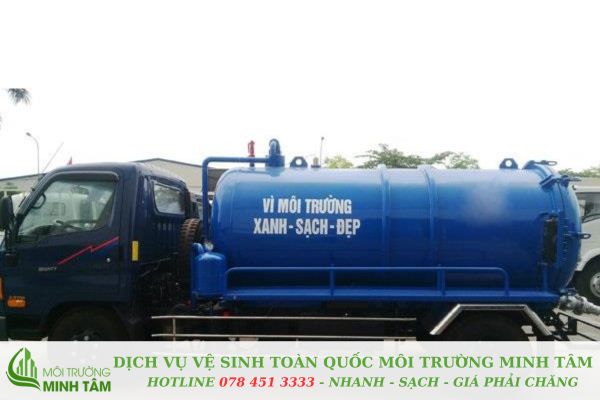 hút hầm cầu tại Cái Bè