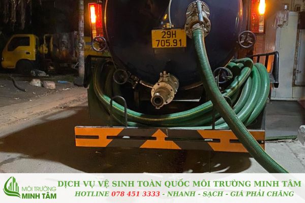 hút hầm cầu tại Cái Bè
