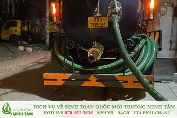 hút hầm cầu tại Cái Bè
