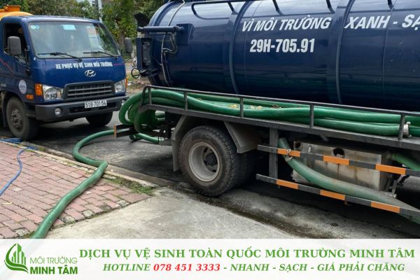 hút hầm cầu tại Cái Bè