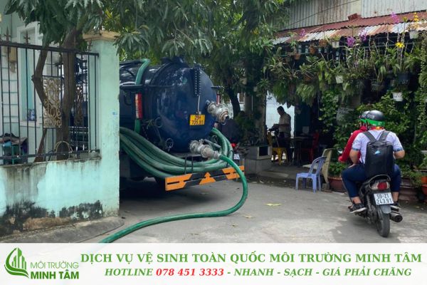 hút hầm cầu tại Cái Bè
