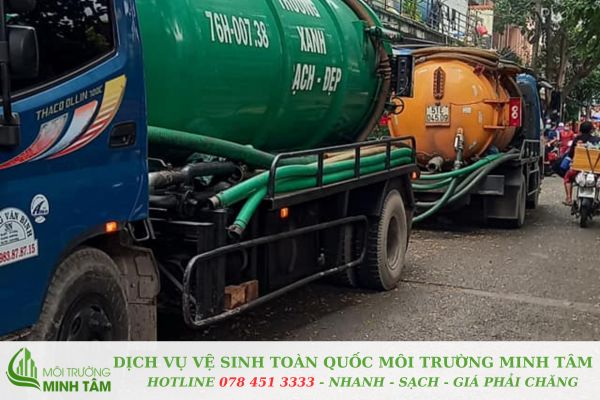 Hút hầm cầu tại Cai Lậy