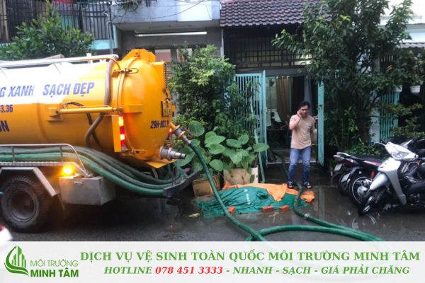 14 hút hầm cầu tại Cai Lậy