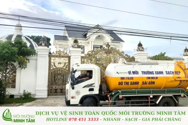 hút hầm cầu tại Cai Lậy