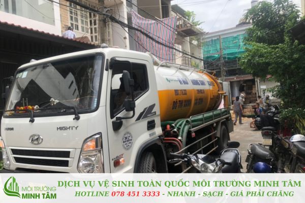 17 hút hầm cầu tại Cai Lậy