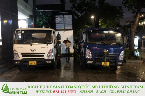 19 hút hầm cầu tại Cai Lậy